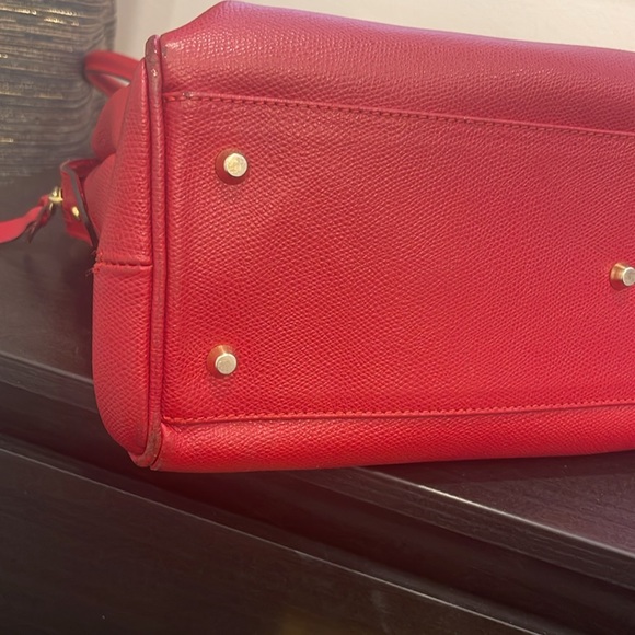 Arfango red leather bag. - Picture 8 of 8